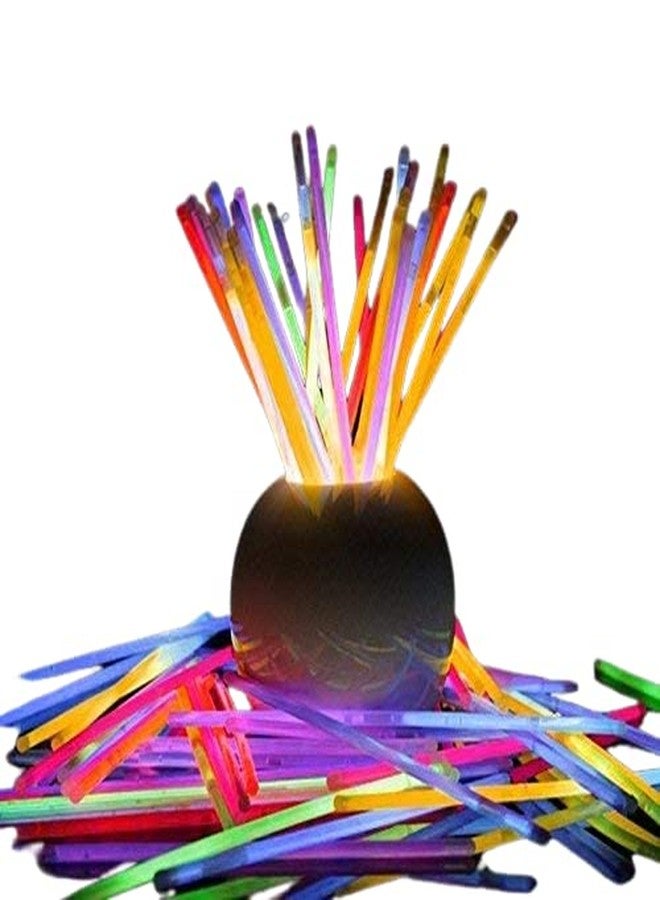 kunya® Glow Stick, Glow Stick Bracelets, Colors Party Favors Supplies Light up Toys Glow Sticks Mixed Colors (Pack of 100) - Image 1
